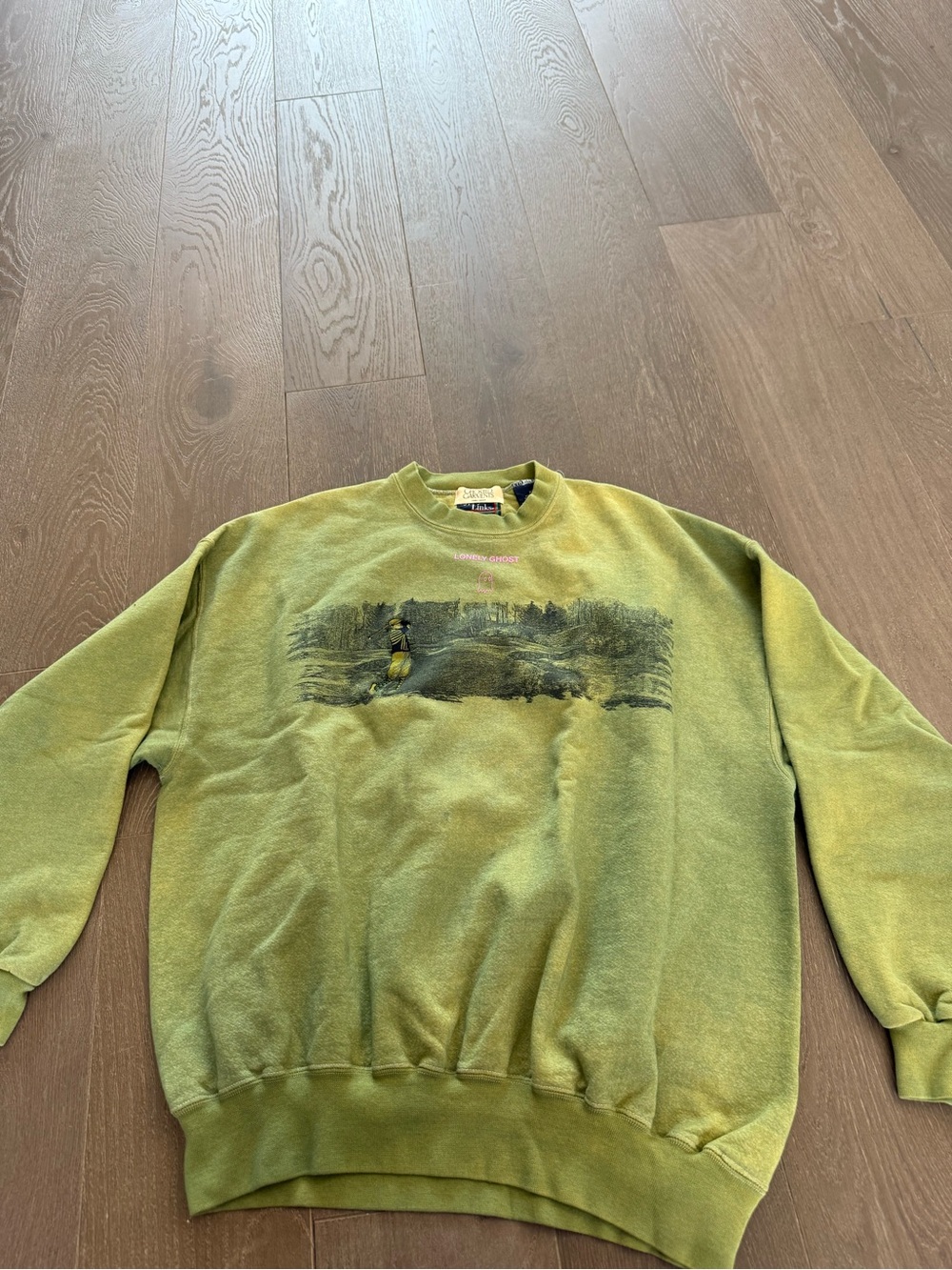 Vintage Lonely Ghost Text Me When You Get Home Cypress Links Crewneck
